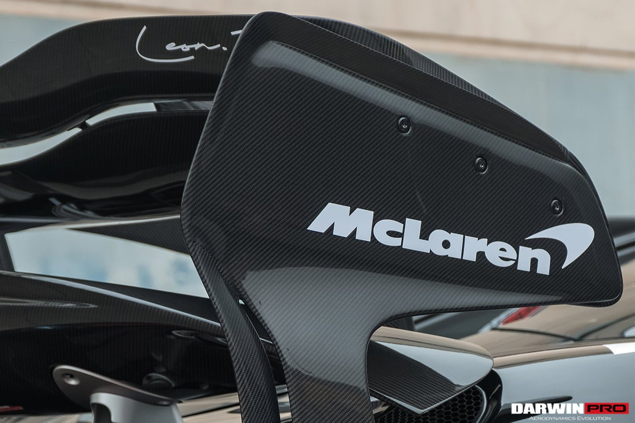 2017 - 2022 McLaren 720s Se²GTR Style Trunk Wing with Side Winglets